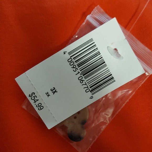 Disney Store Red Orange Minnie Mouse Ponte Pant - 3X - Picture 8 of 9